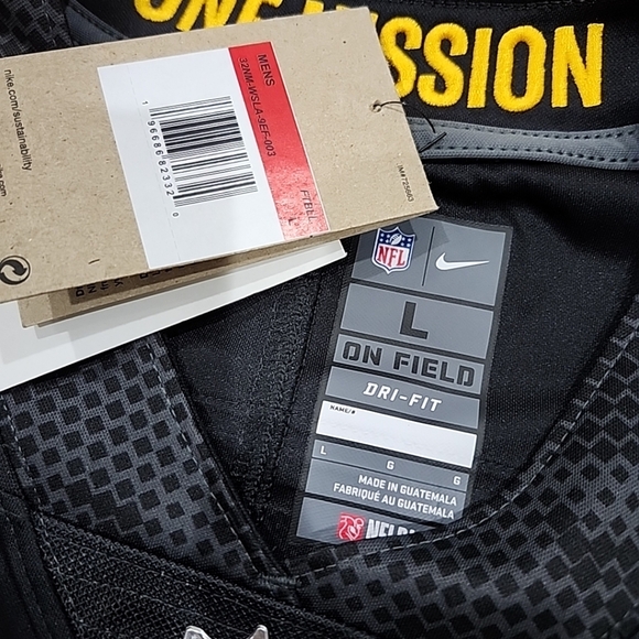 Large Nike Chase Young Commanders Vapor Untouchable Limited Black Jersey L - Picture 7 of 11